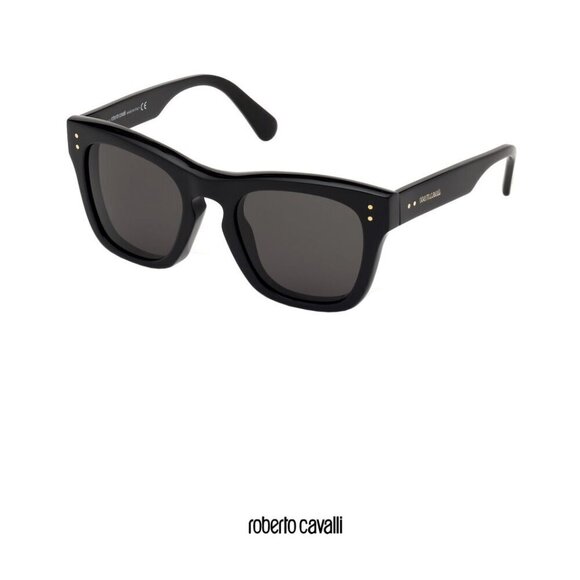 Roberto Cavalli Sunglasses Square Sun Glasses Carrying Case RC 1136 01A Black main image 9